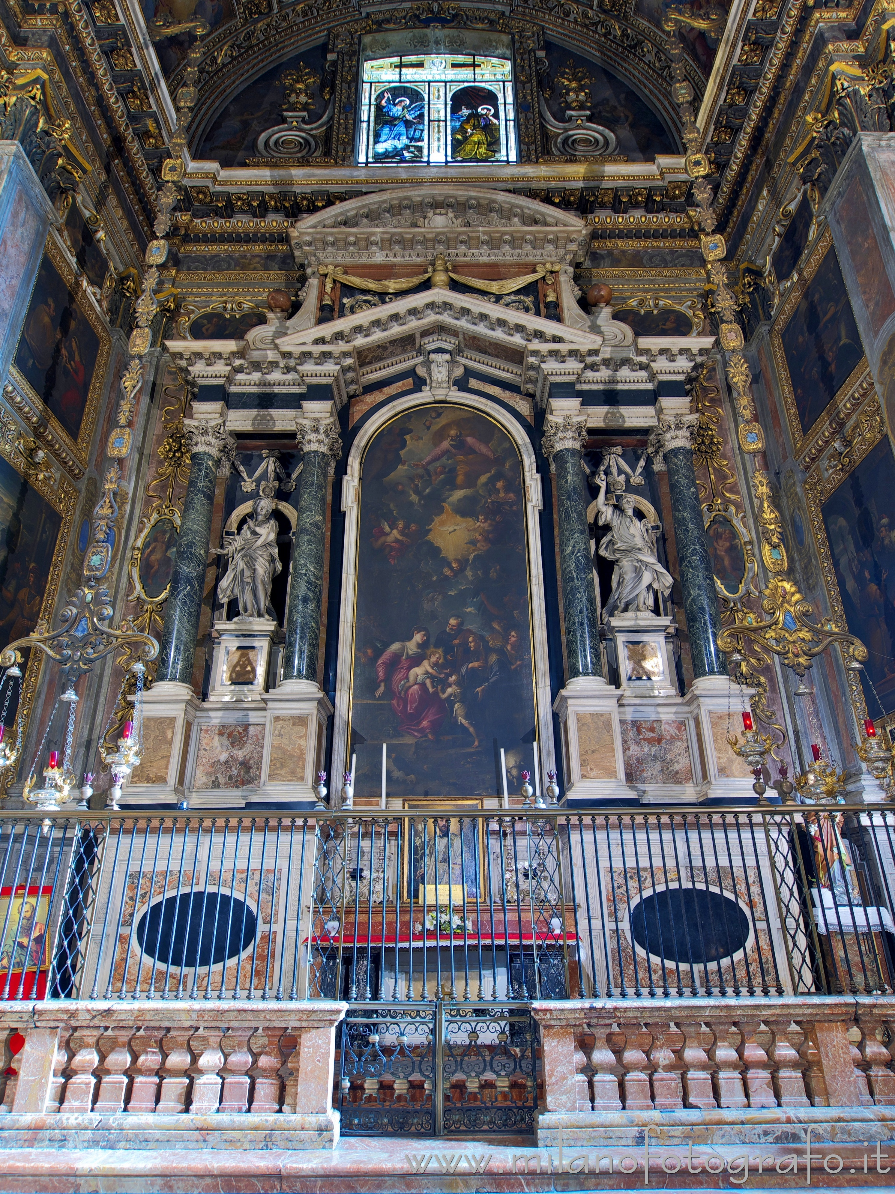 Milan (Italy) - Chapel of St. Joseph in the Church of Sant'Alessandro in Zebedia